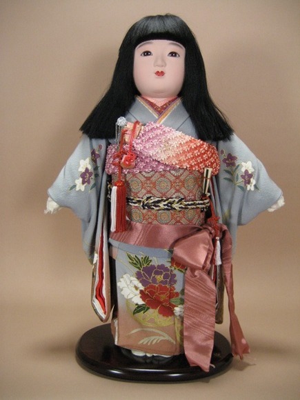 【年代物】琵琶湖の日本人形【アンティーク】ビンテージ品
